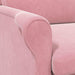 Fauteuil Roze Fluweel
