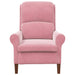 Fauteuil Roze Fluweel