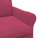 Fauteuil Wijnrood Fluweel