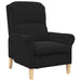 Fauteuil Zwart Fluweel