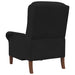 Fauteuil Zwart Fluweel