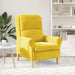 Fauteuil Geel Fluweel