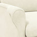 Fauteuil Crème Fluweel