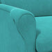 Fauteuil Turquoise Fluweel