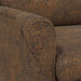 Fauteuil Bruin Nep Leer