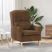 Fauteuil Bruin Nep Leer