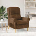 Fauteuil Bruin Nep Leer