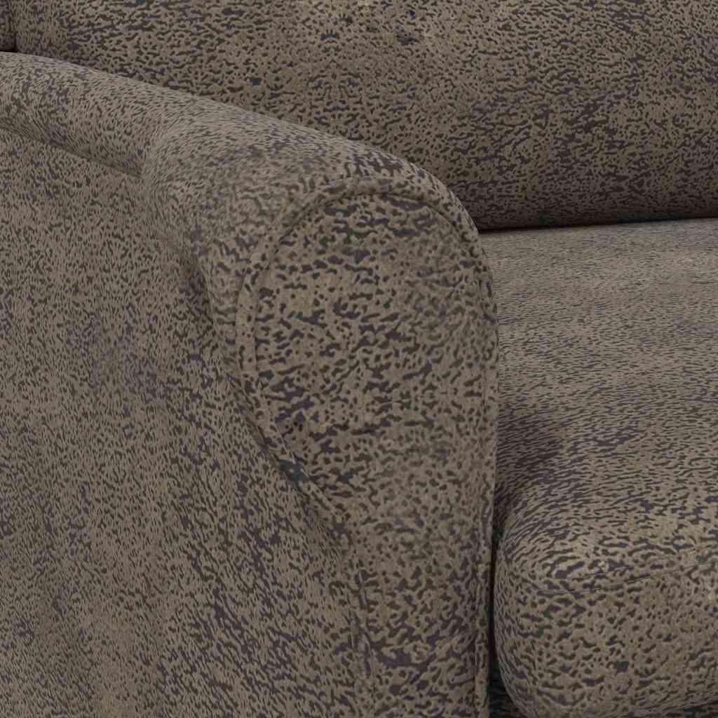 Fauteuil Donkergrijs Nep Leer