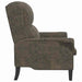 Fauteuil Donkergrijs Nep Leer