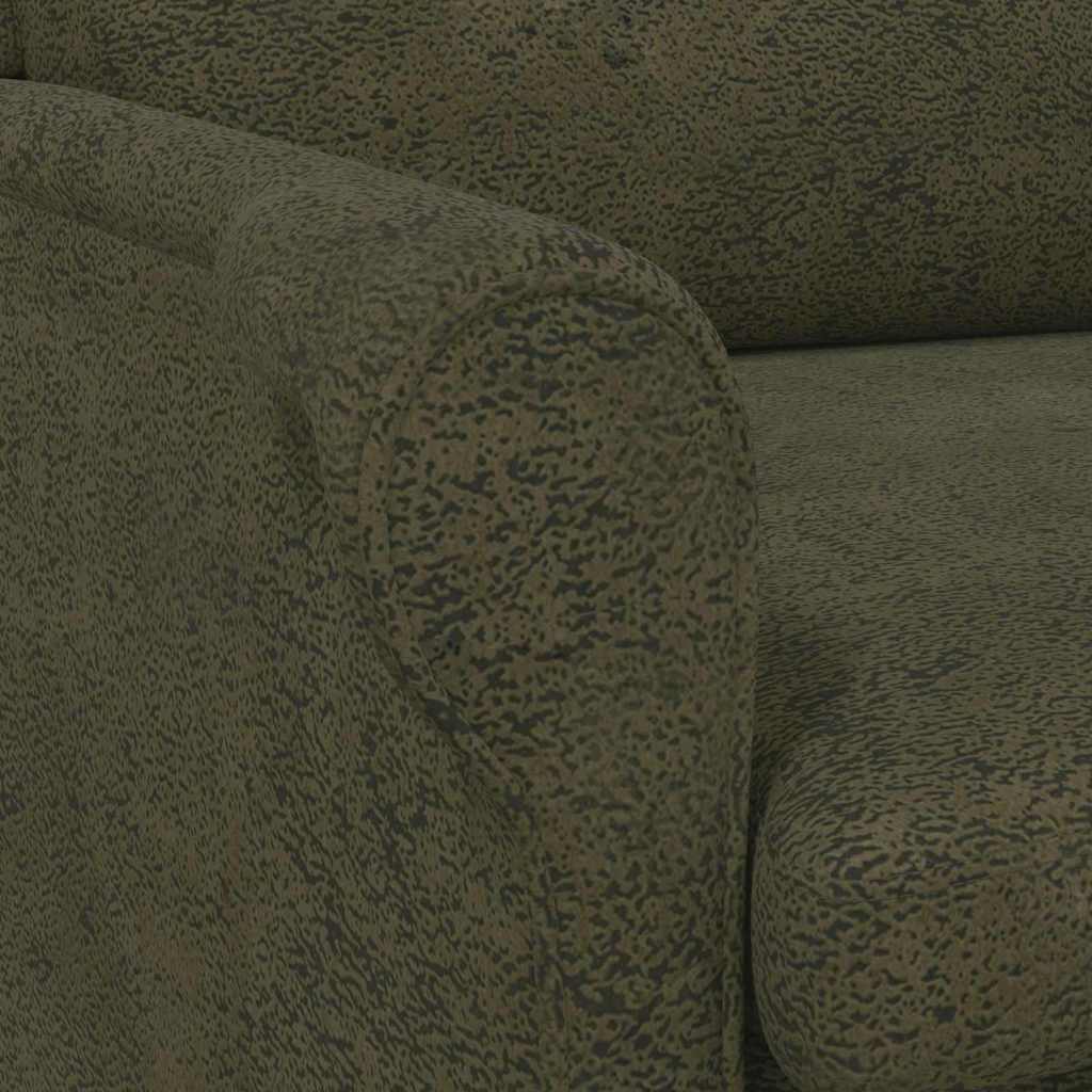 Fauteuil Leger groen Nep Leer