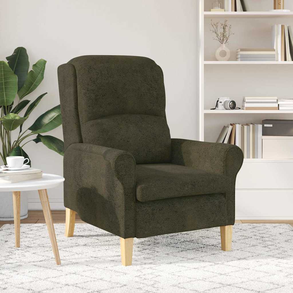 Fauteuil Leger groen Nep Leer