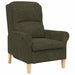 Fauteuil Leger groen Nep Leer