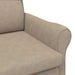 Fauteuil Taupe Microvezel