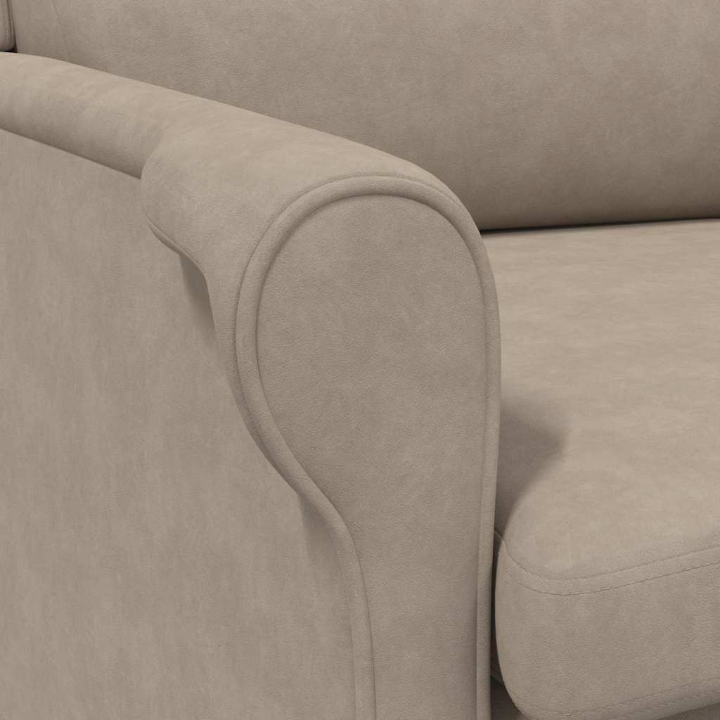 Fauteuil Taupe Microvezel