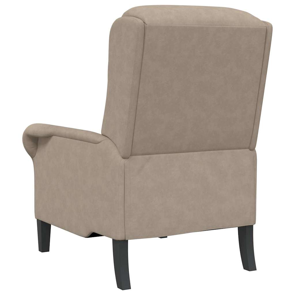 Fauteuil Taupe Microvezel