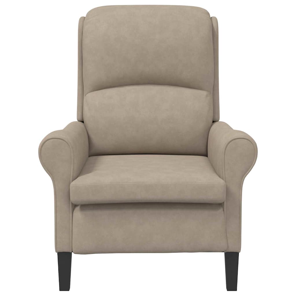 Fauteuil Taupe Microvezel