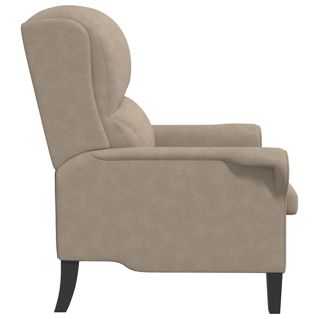 Fauteuil Taupe Microvezel