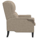 Fauteuil Taupe Microvezel