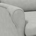 Fauteuil Lichtgrijs 76 x 94 x 102 cm Microvezel