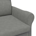 Fauteuil Donkergrijs 76 x 94 x 102 cm Microvezel