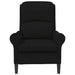 Fauteuil Zwart 76 x 94 x 102 cm Microvezel