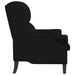 Fauteuil Zwart 76 x 94 x 102 cm Microvezel