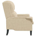 Fauteuil Crème 76 x 94 x 102 cm Microvezel