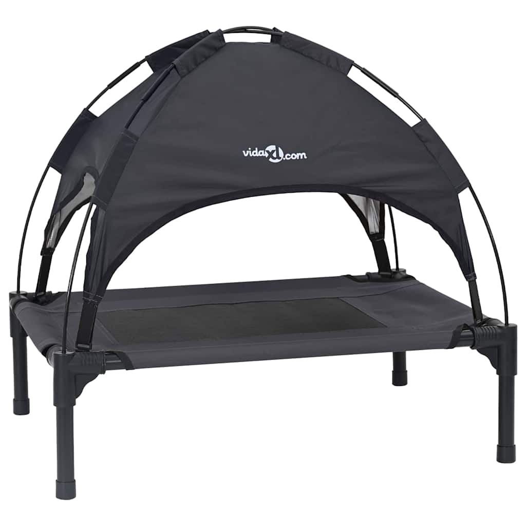 Hondenbed Zwart 62 x 48 x 61 cm Staal