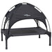 Hondenbed Zwart 62 x 48 x 61 cm Staal