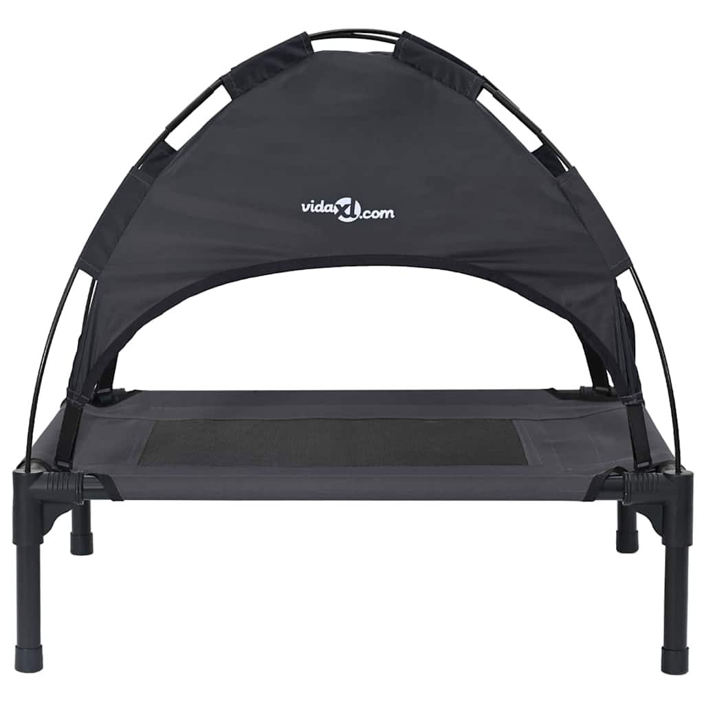 Hondenbed Zwart 62 x 48 x 61 cm Staal