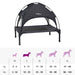 Hondenbed Zwart 62 x 48 x 61 cm Staal