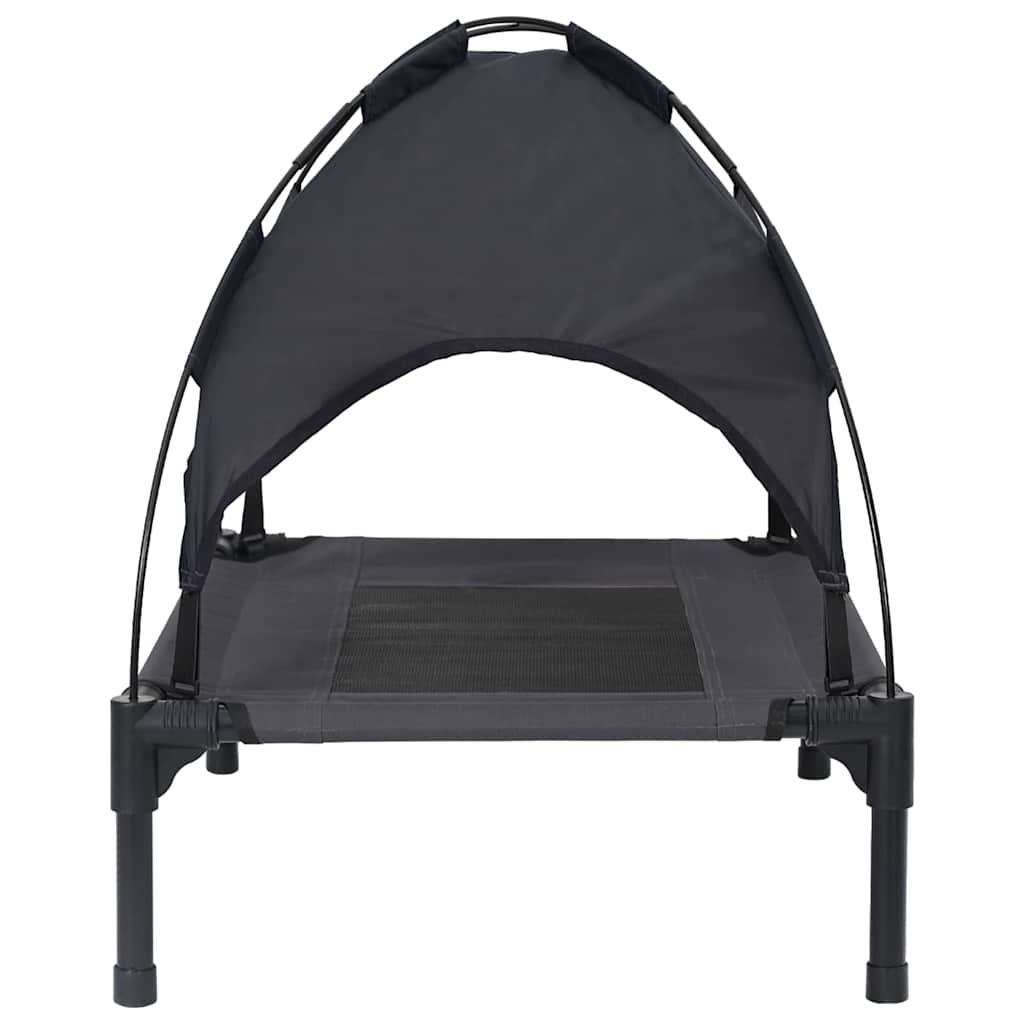 Hondenbed Zwart 76 x 62 x 70,5 cm Staal