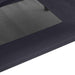 Hondenbed Zwart 92 x 77 x 82,5 cm Staal