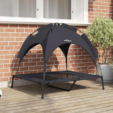 Hondenbed Zwart 92 x 77 x 82,5 cm Staal
