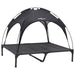 Hondenbed Zwart 92 x 77 x 82,5 cm Staal