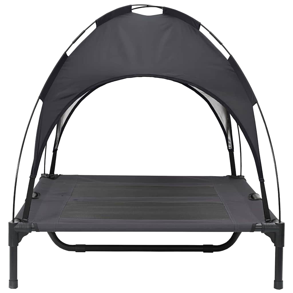 Hondenbed Zwart 92 x 77 x 82,5 cm Staal