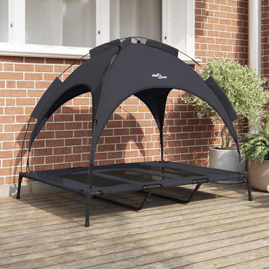 Hondenbed Zwart 122 x 93 x 106,5 cm Staal