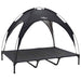 Hondenbed Zwart 122 x 93 x 106,5 cm Staal