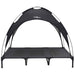 Hondenbed Zwart 122 x 93 x 106,5 cm Staal