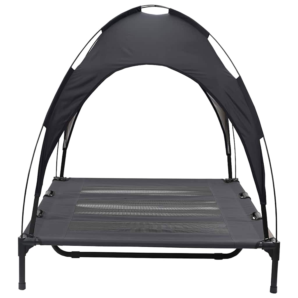 Hondenbed Zwart 122 x 93 x 106,5 cm Staal
