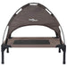 Hondenbed Bruin 76 x 62 x 70,5 cm Staal