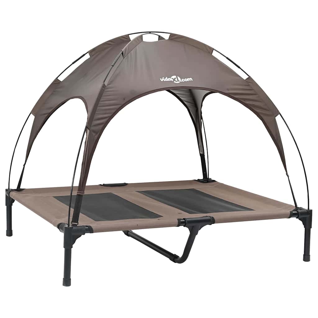Hondenbed Bruin 92 x 77 x 82,5 cm Staal