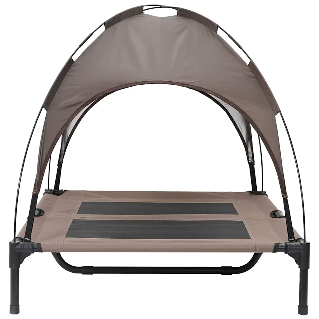 Hondenbed Bruin 92 x 77 x 82,5 cm Staal