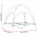 Hondenbed Bruin 92 x 77 x 82,5 cm Staal