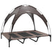 Hondenbed Bruin 122 x 93 x 106,5 cm Staal