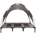 Hondenbed Bruin 122 x 93 x 106,5 cm Staal