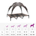 Hondenbed Bruin 122 x 93 x 106,5 cm Staal