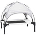 Hondenbed Zilvergrijs 76 x 62 x 70,5 cm Staal