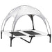 Hondenbed Zilvergrijs 92 x 77 x 82,5 cm Staal