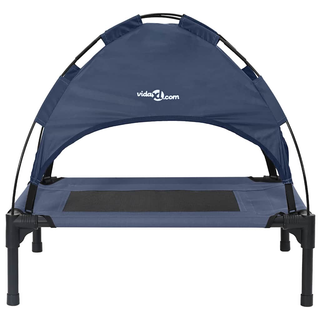 Hondenbed Marineblauw 62 x 48 x 61 cm Staal